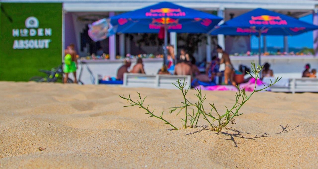 Beach Bar Hidden Booth Tables