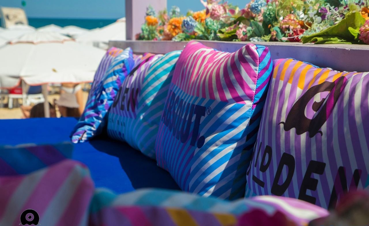 Hidden Beach Bar table