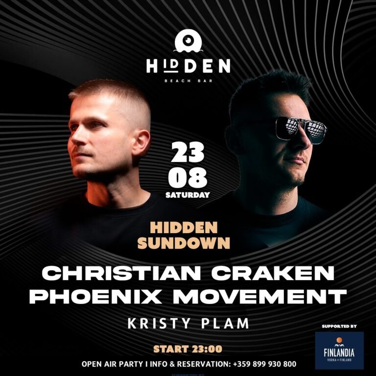 Christian Craken and Phoenix Movement Hidden Sundown Beach Bar Hidden